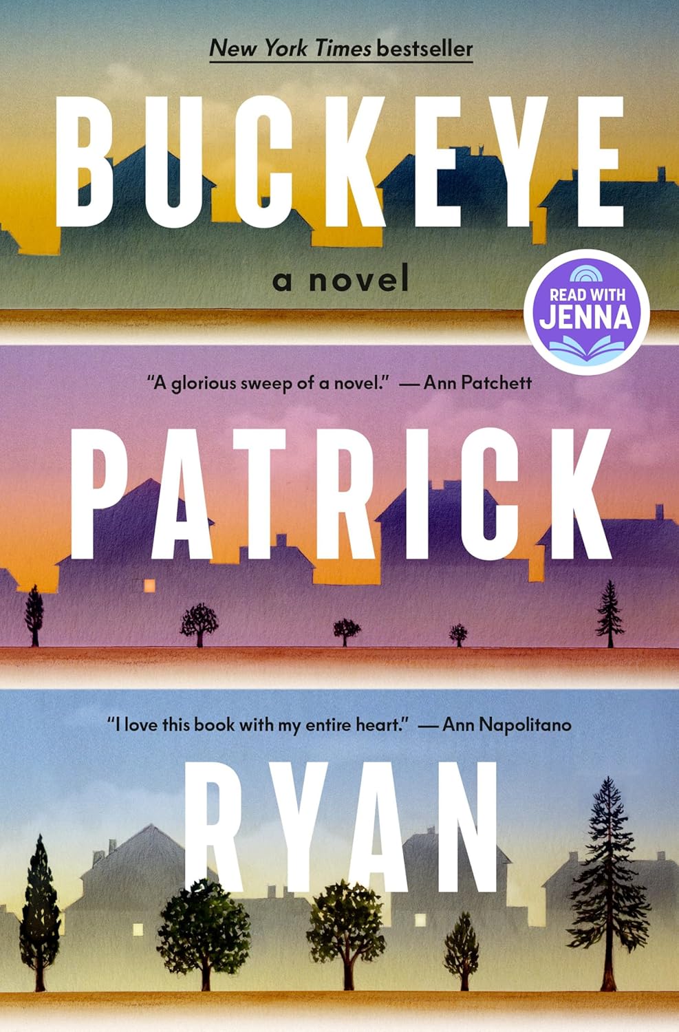 Buckeye book cover by Patrick Ryan, historical fiction novel available in Trinidad