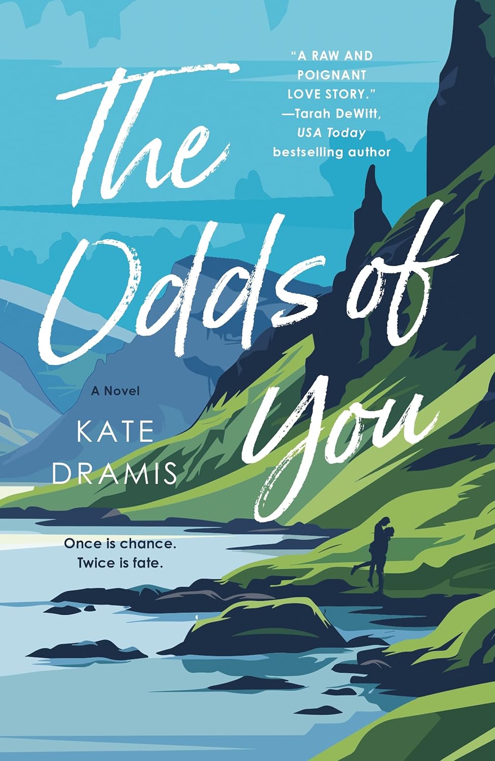 The Odds of You book cover by Kate Dramis, romance novel available in Trinidad