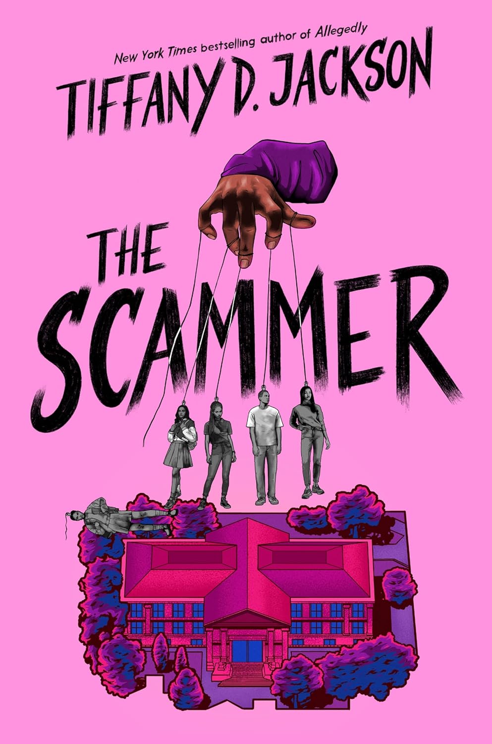 Cover of The Scammer by Tiffany D. Jackson, a thriller book available in Trinidad.