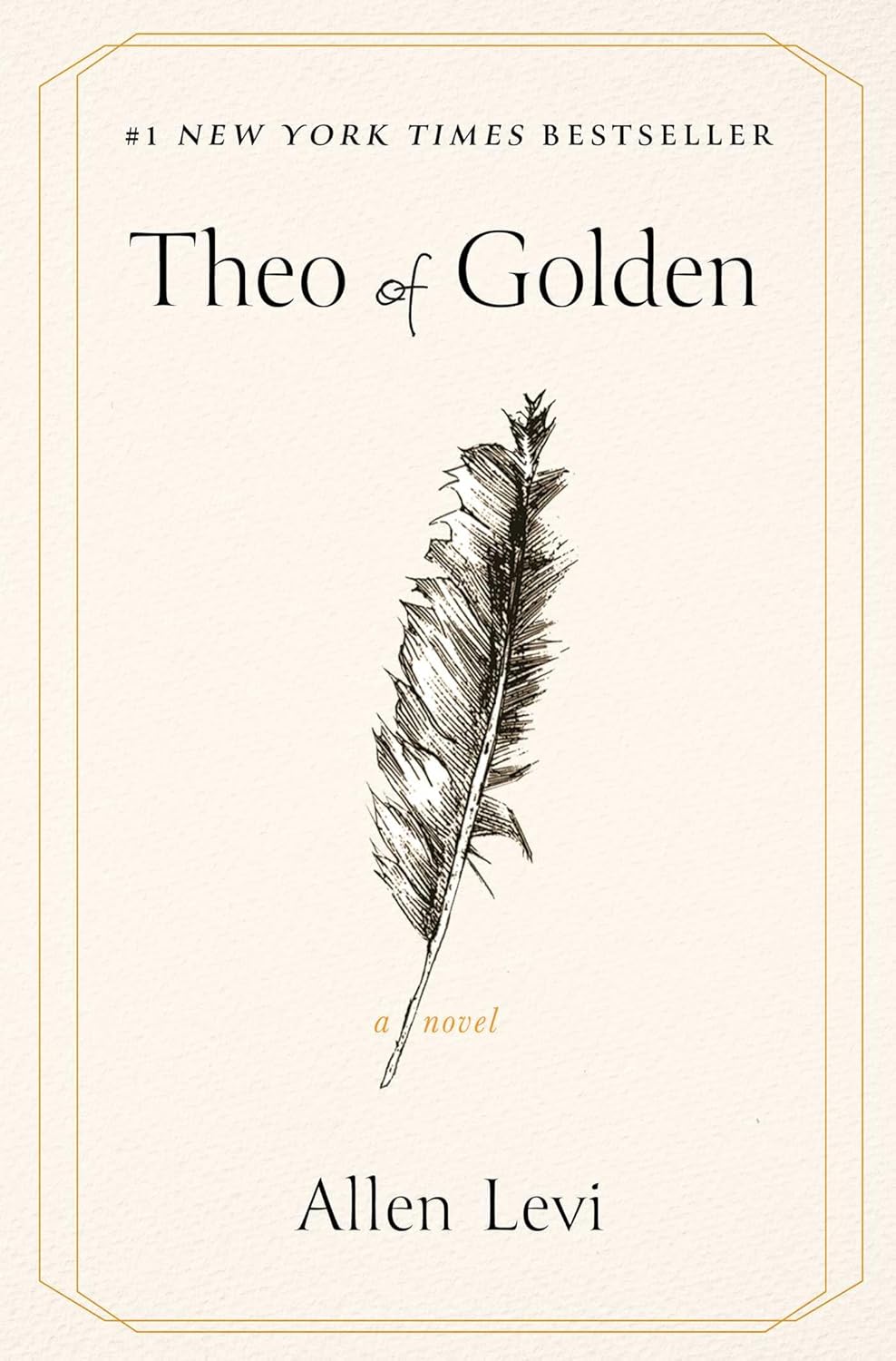 Cover of Theo of Golden by Allen Levi, a literary fiction book available in Trinidad.