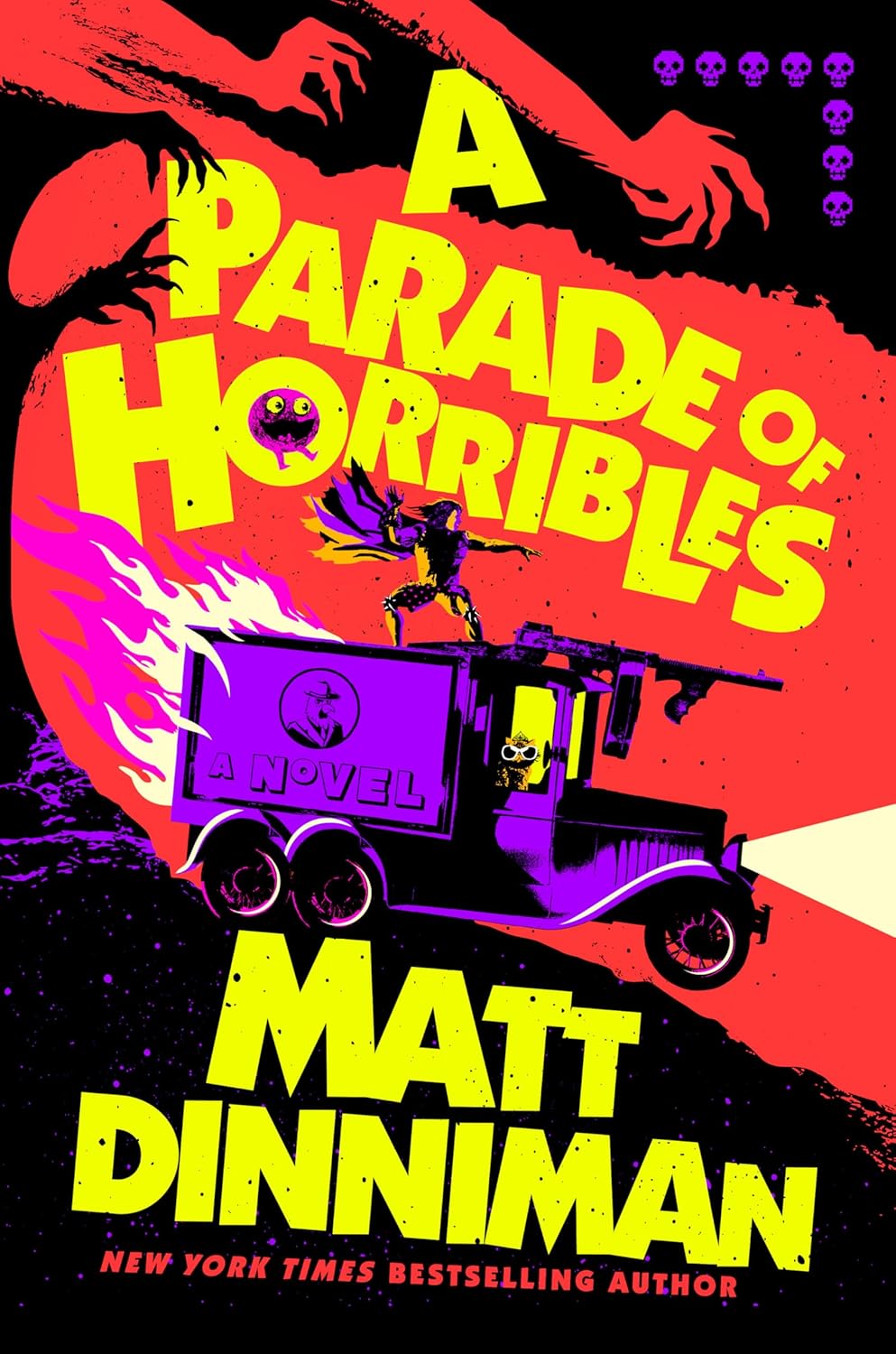 Cover of A Parade of Horribles by Matt Dinniman, a fantasy LitRPG adventure about racing, survival, and dungeon chaos available in Trinidad.