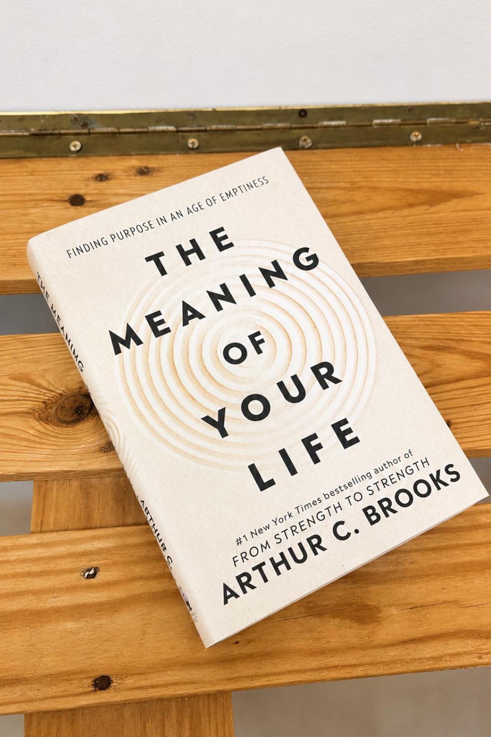 Cover of The Meaning of Your Life by Arthur C. Brooks, a book about purpose and personal growth available in Trinidad.