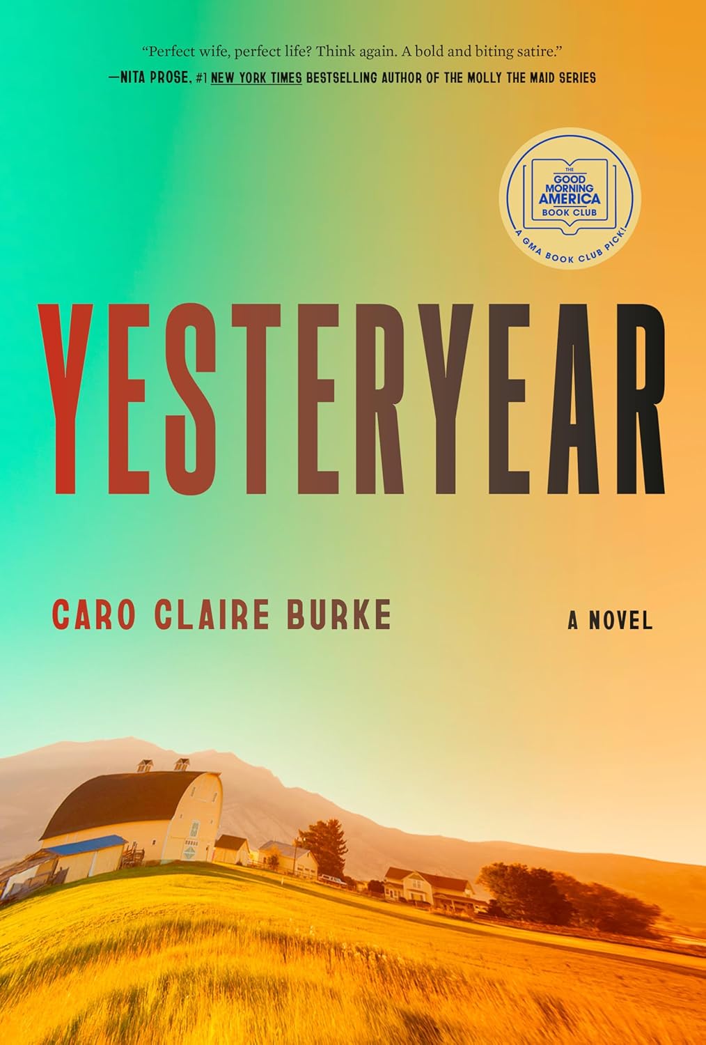 Cover of Yesteryear by Caro Claire Burke, a book about tradition, fame, identity, and historical mystery available in Trinidad.