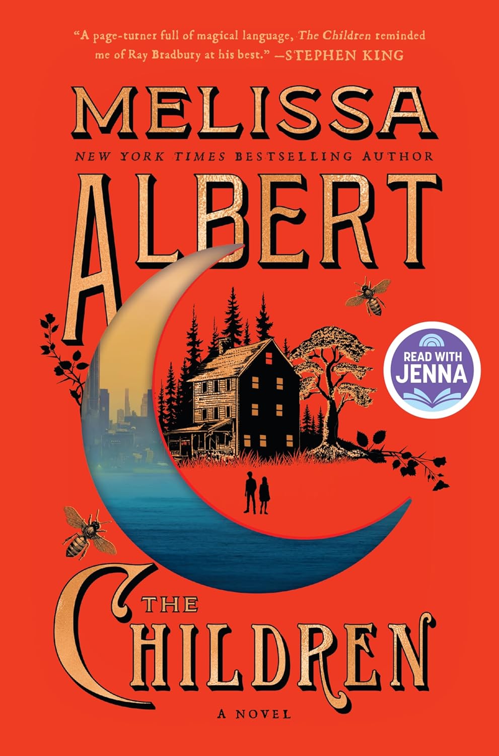 Cover of The Children: A Novel by Melissa Albert, a fantasy book about childhood memory, legacy and magic available in Trinidad.