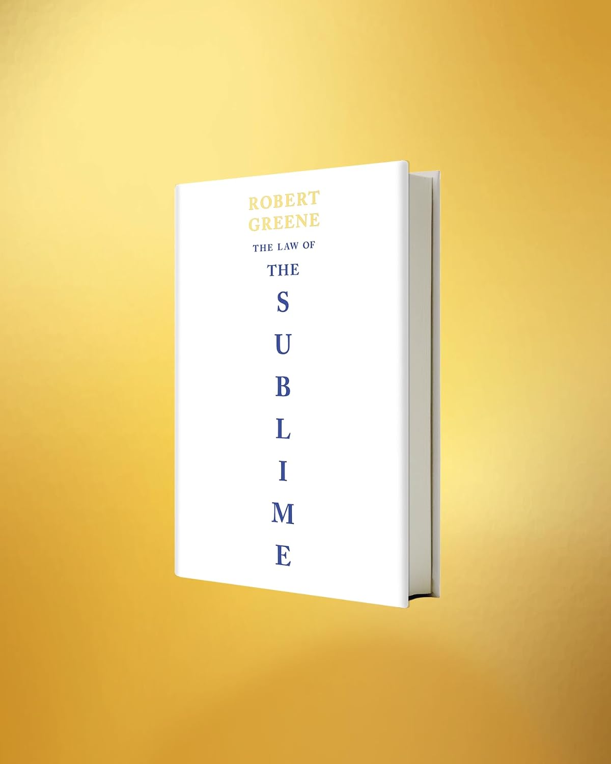 Cover of The Law of the Sublime by Robert Greene.